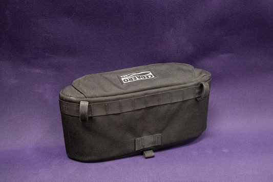 Black 1000D Cordura Jones Loop Handlebar Pack