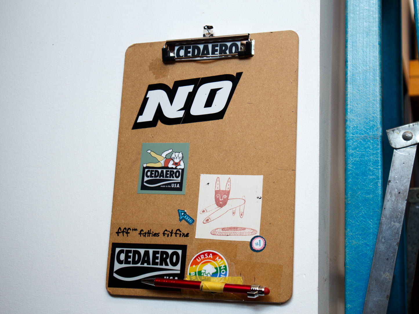 Slender James Sticker