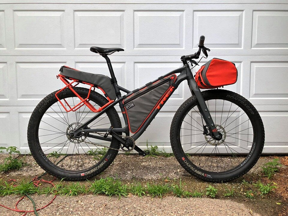 Custom Trek 1120 Rear Rack Pack