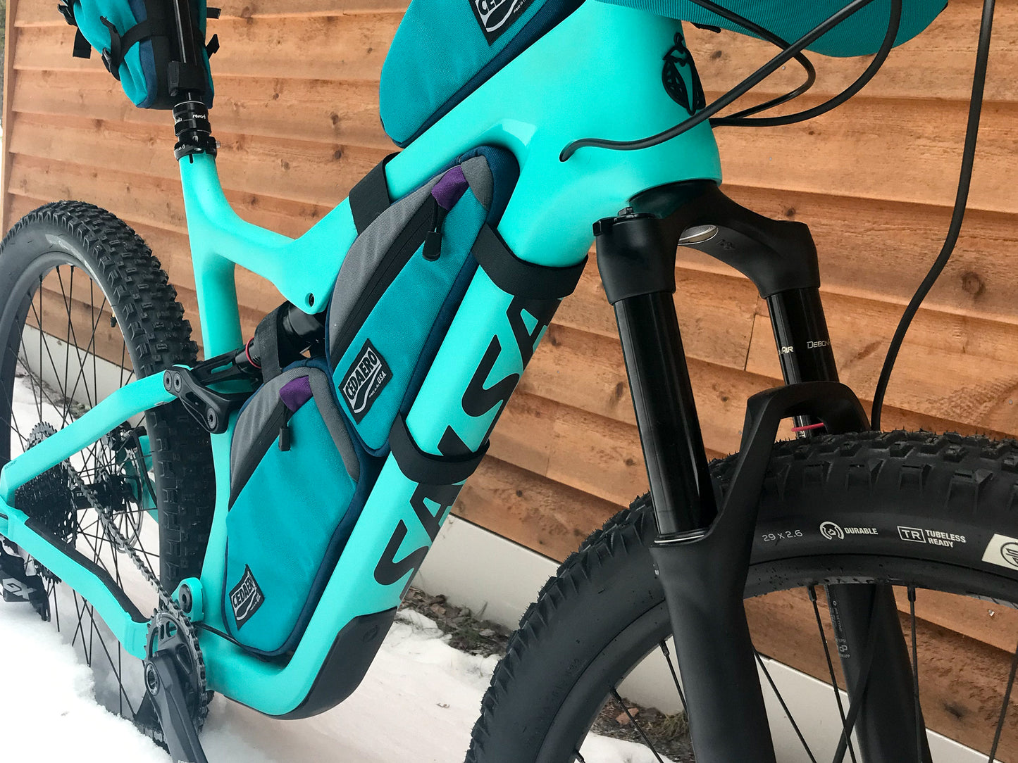 Custom Full Suspension Frame Pack
