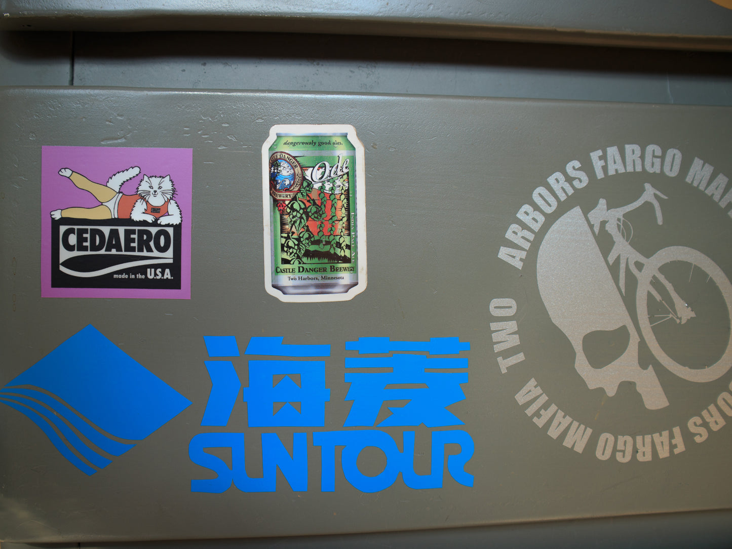 Slender James Sticker