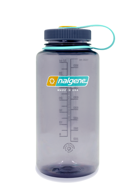 Nalgene Sustain 32 oz. Wide Mouth Water Bottle - Clementine