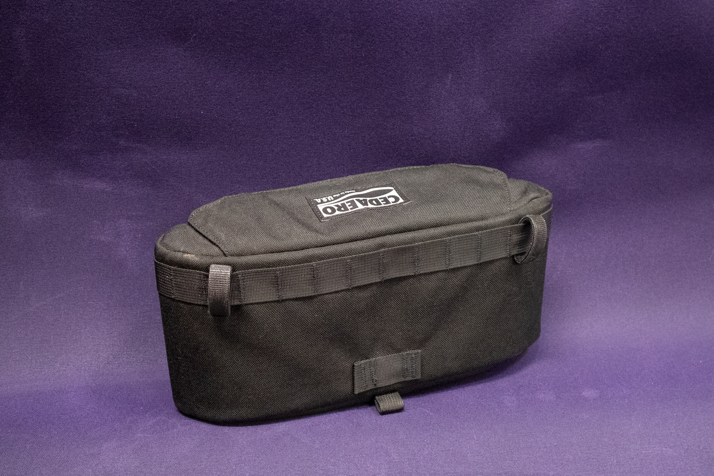 Black 1000D Cordura Jones Loop Handlebar Pack