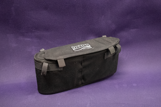 Black 1000D Cordura Jones Loop Handlebar Pack