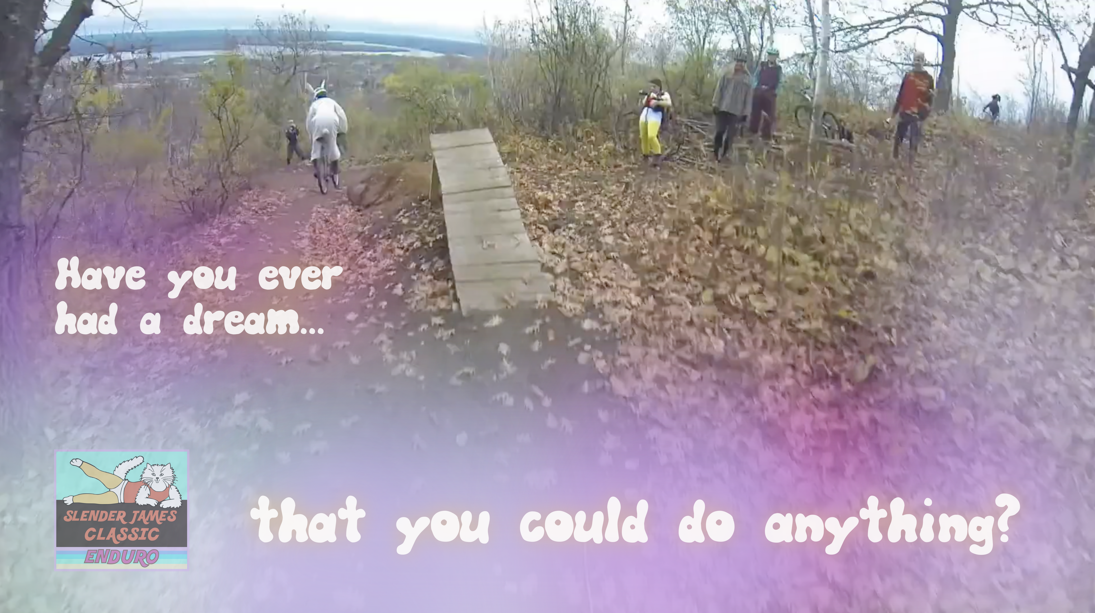 Load video: cedaero slender james classic enduro bike race