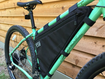 CUSTOM FRAME BAG — BEDROCK BAGS // Bikepacking