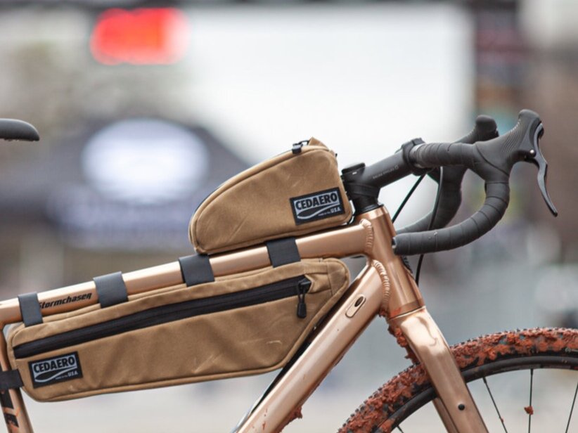 Top tube bag online bolt on